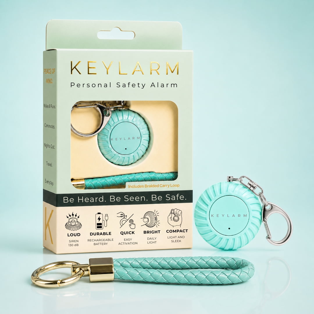 KEYLARM Personal Safety Alarm and Light